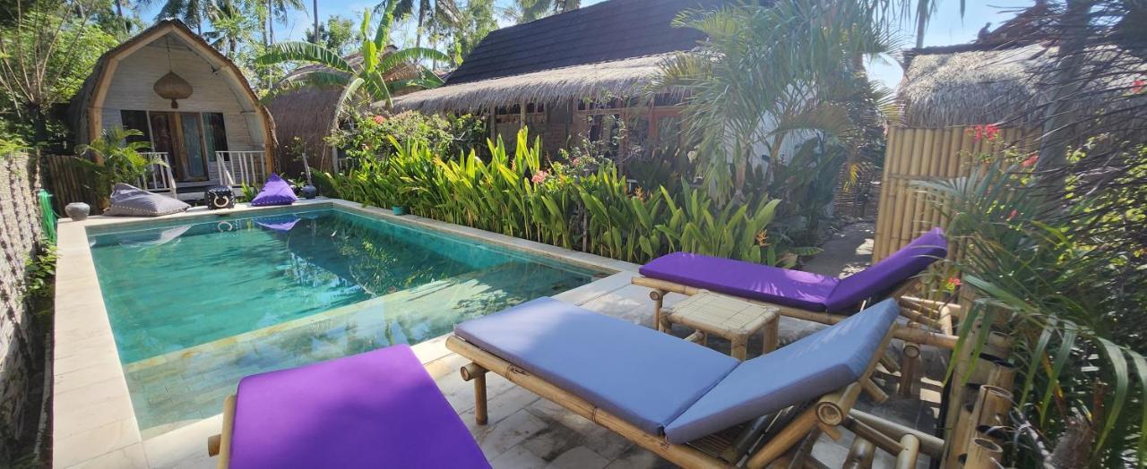 Purple Beach - Maithelia - Gili Air Kültér fotó
