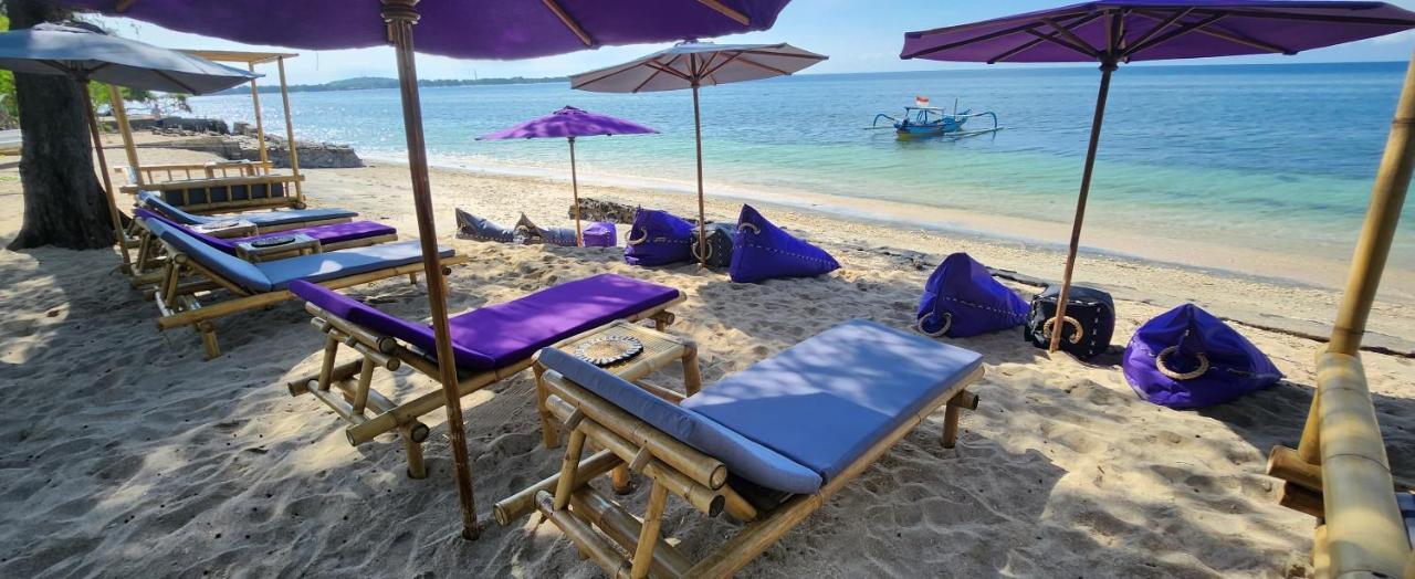 Purple Beach - Maithelia - Gili Air Kültér fotó