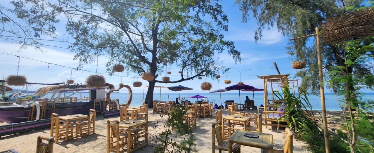 Purple Beach - Maithelia - Gili Air Kültér fotó