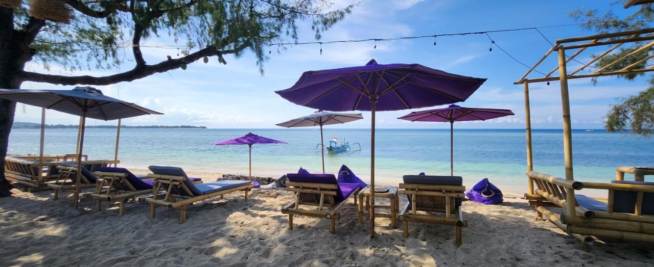 Purple Beach - Maithelia - Gili Air Kültér fotó