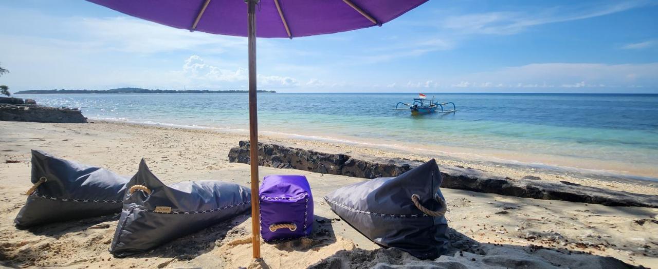 Purple Beach - Maithelia - Gili Air Kültér fotó